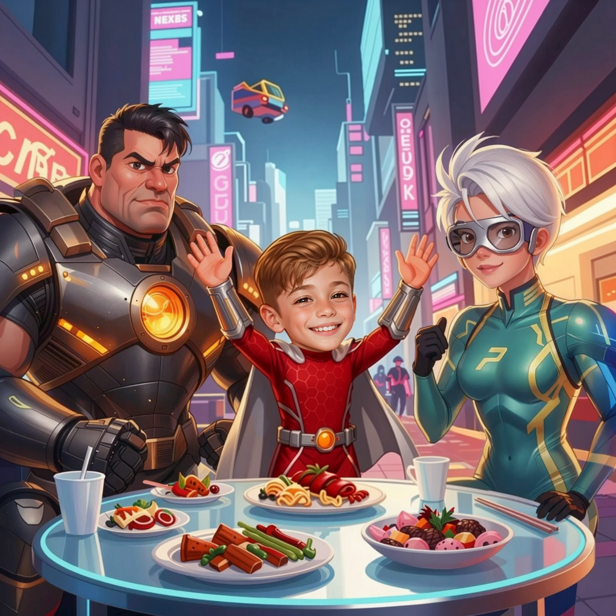 Die Superhelden von Nexus